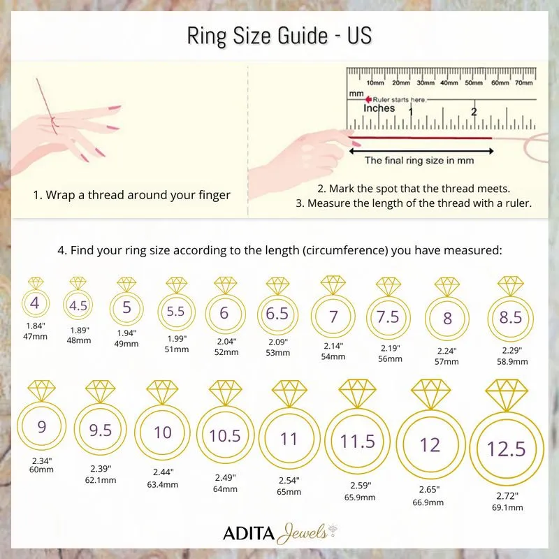 14K Rose Gold Round White Opal 14mm Ring