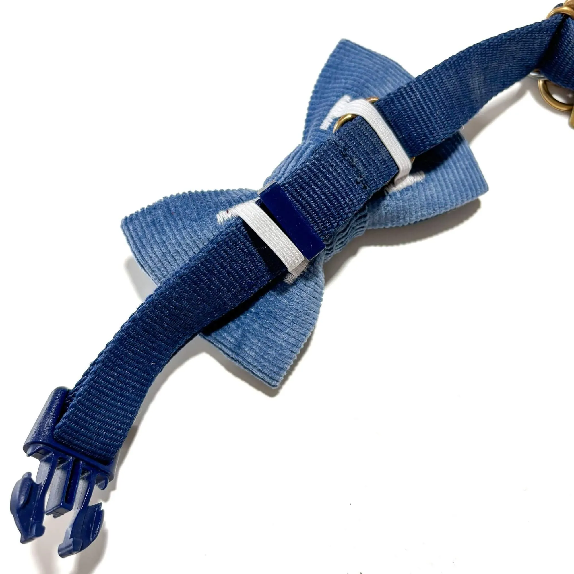 Blue Haze Corduroy Bow Tie