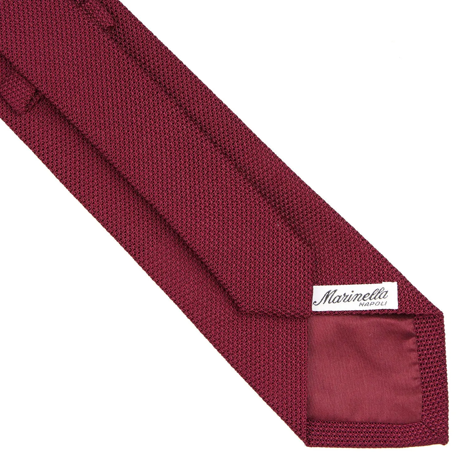 BURGUNDY SARTORIAL GRANADINE SILK TIE