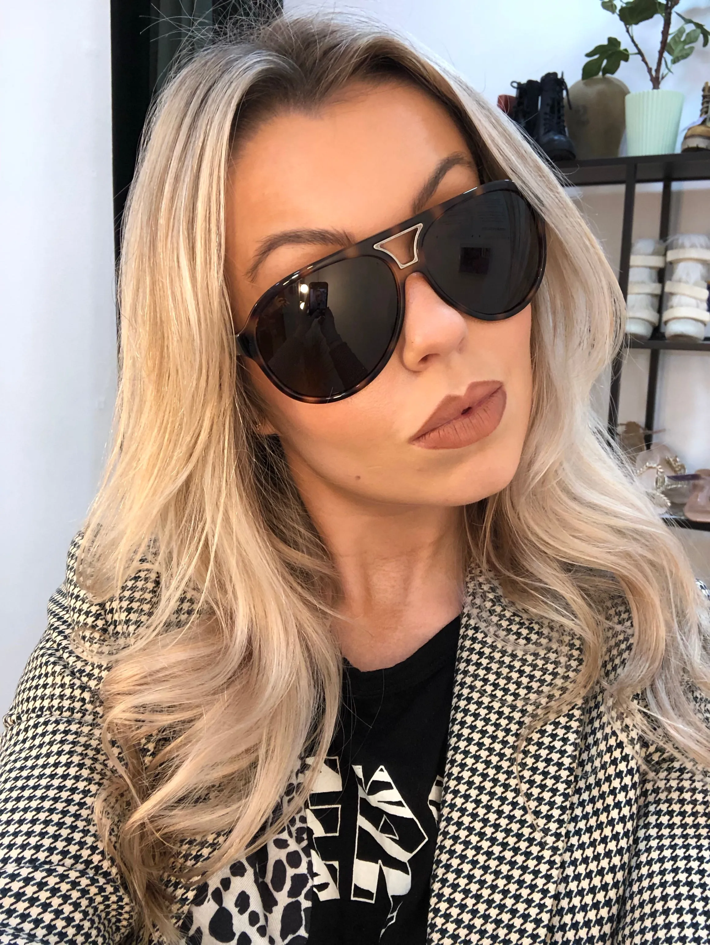 Calvin Klein Tortoise Sunglasses