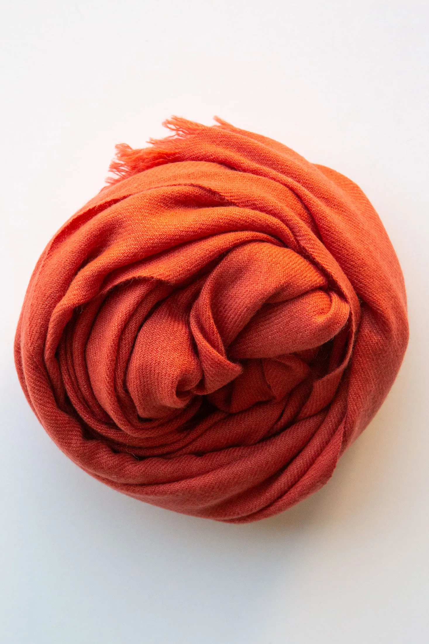 Cashmere Scarf Orange