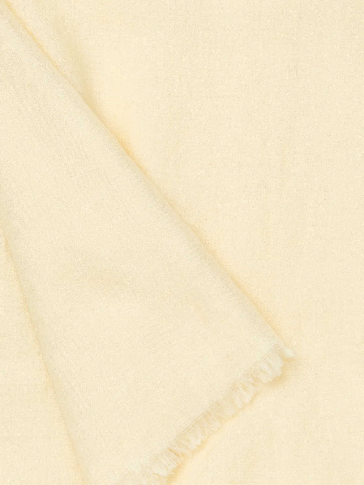 Cashmere Silk Scarf with Fringe