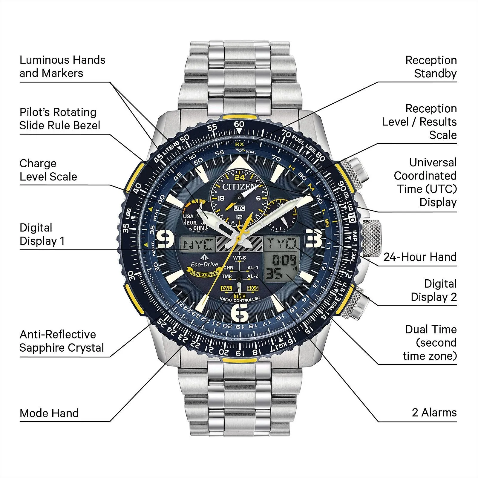 Citizen Promaster Skyhawk A-T Watch JY8078-52L
