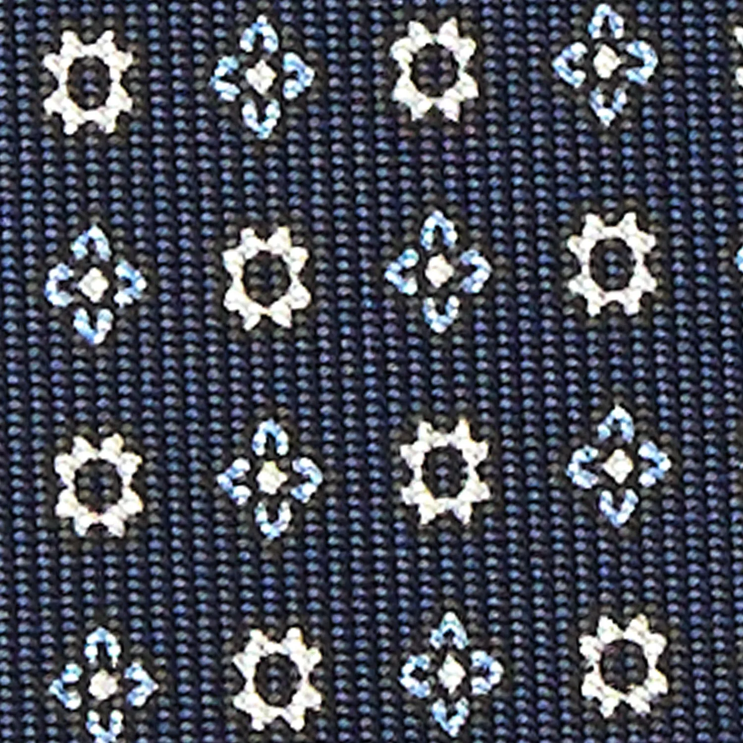 DARK BLUE 5 FOLD SARTORIAL SILK TIE