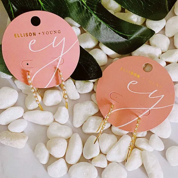 Ellison and Young- Janie in Love Earrings