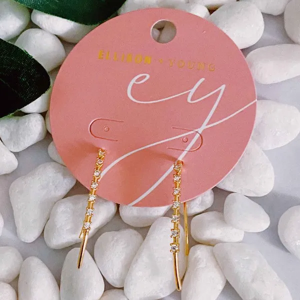 Ellison and Young- Janie in Love Earrings