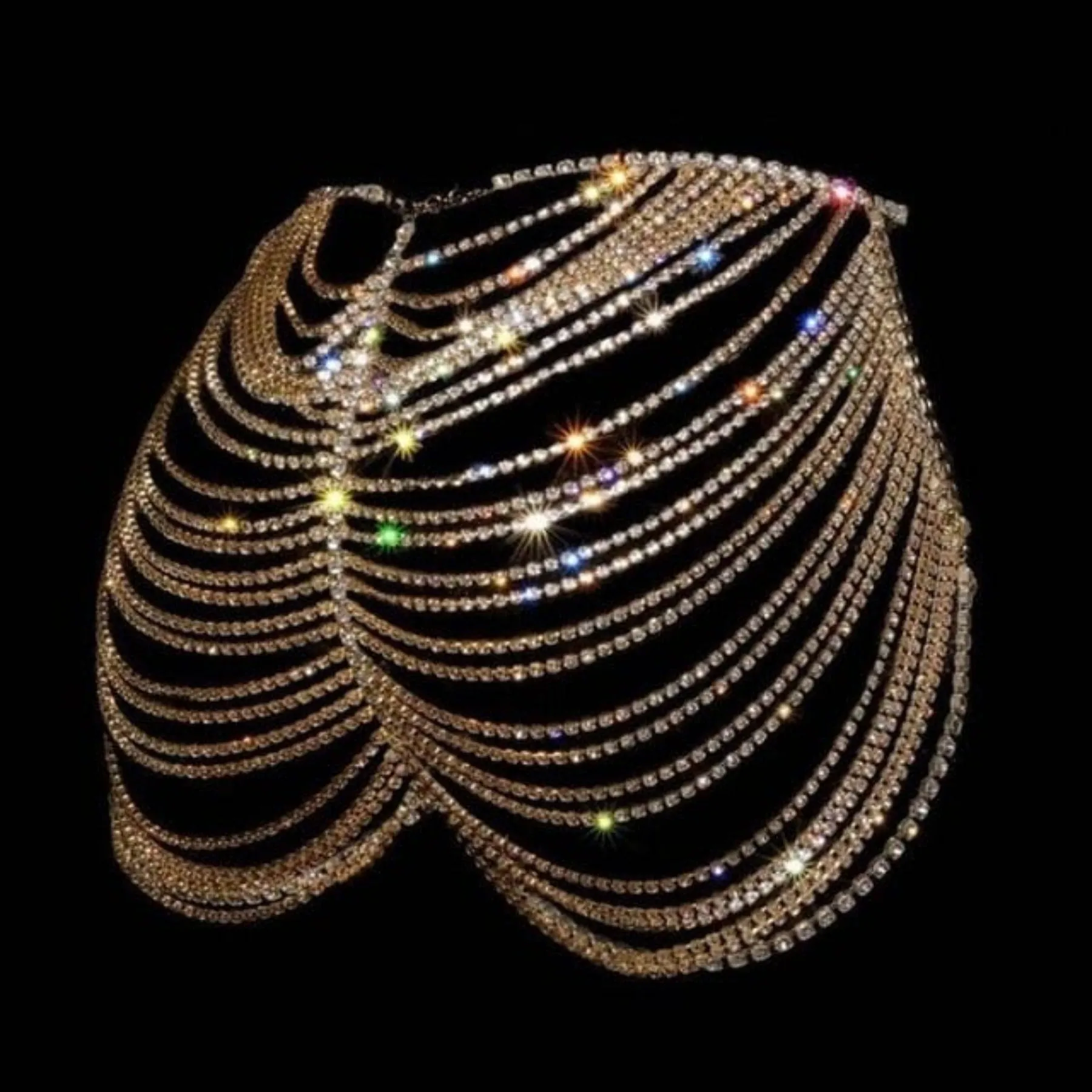 Fling Bling  Party Bikini Chains in Gold Or Silver