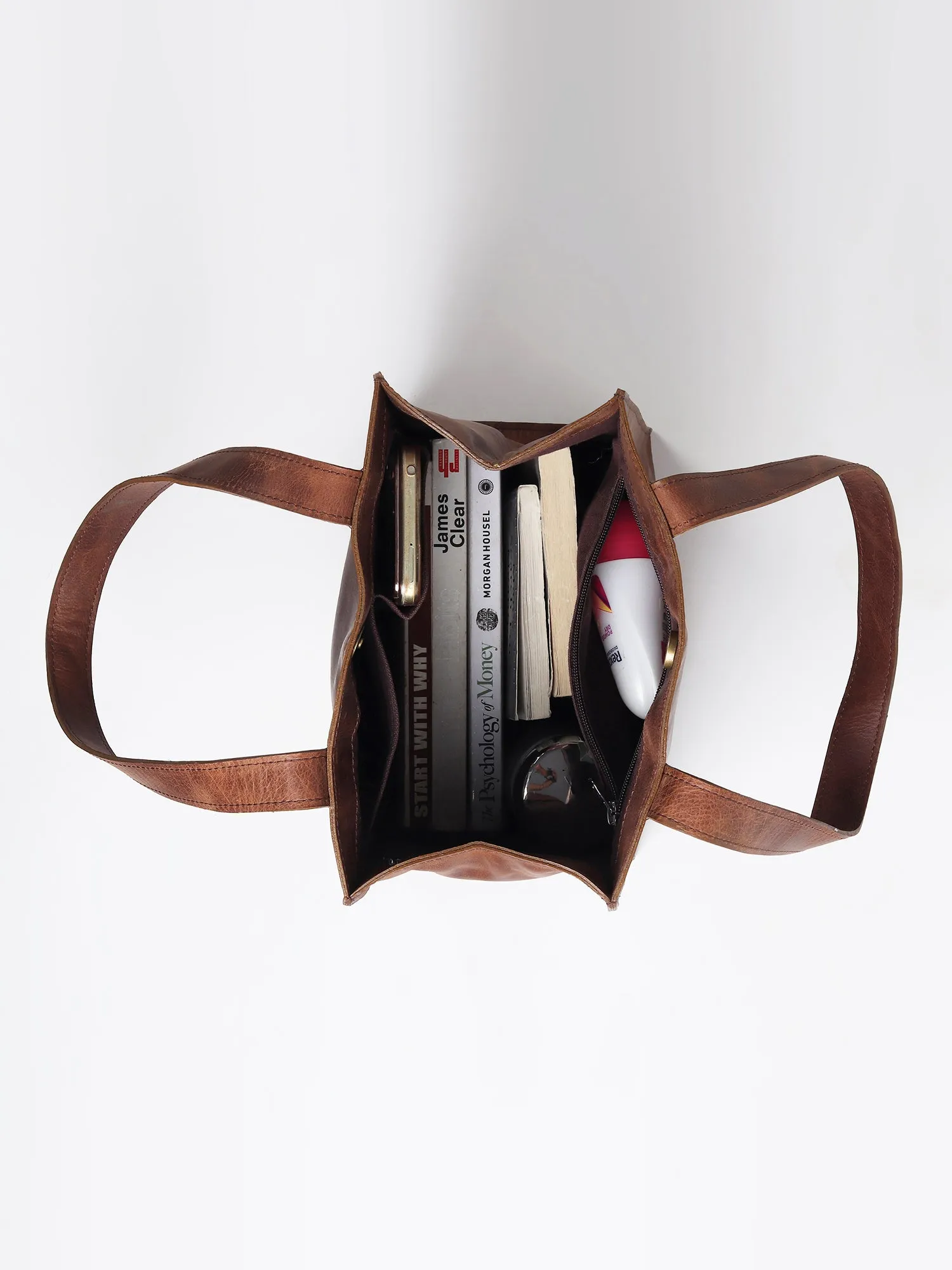FREEBIE - LEATHER TOTE BAG SMALL
