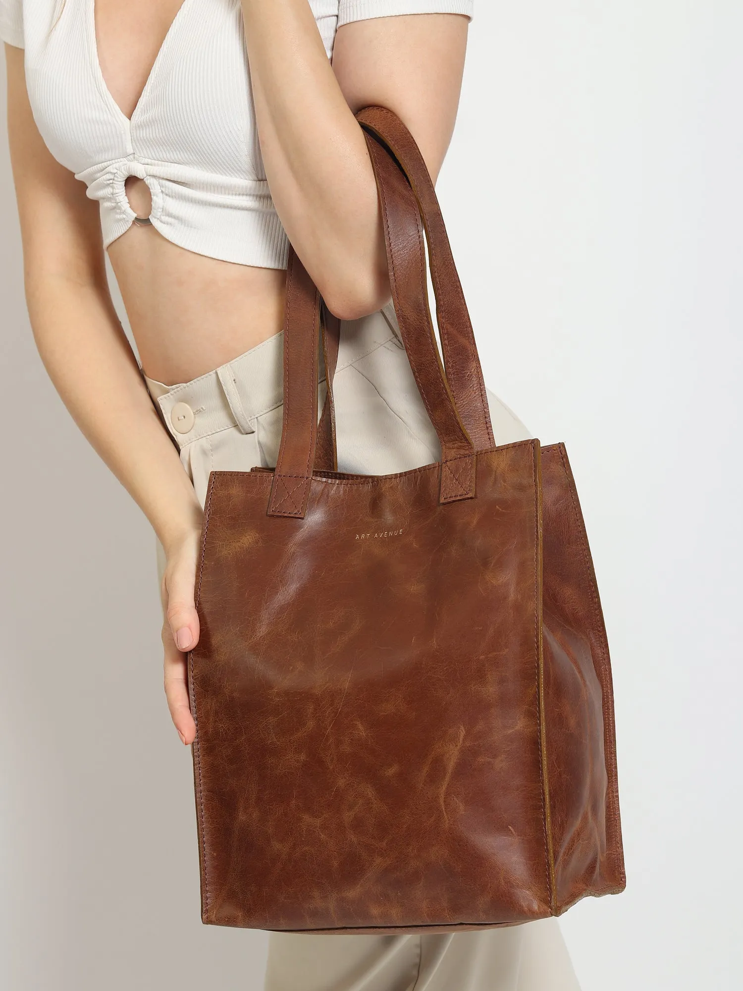 FREEBIE - LEATHER TOTE BAG SMALL