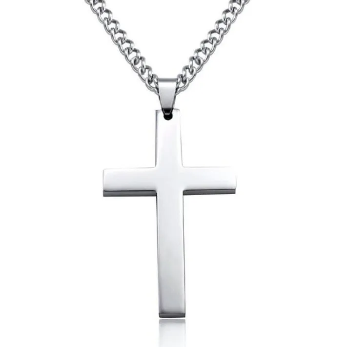 Geometry Interlocking Square Triangle Male Pendant Stacking Streetwear Necklace
