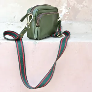 HARISSON  - LEATHER SLING BAG (Green)