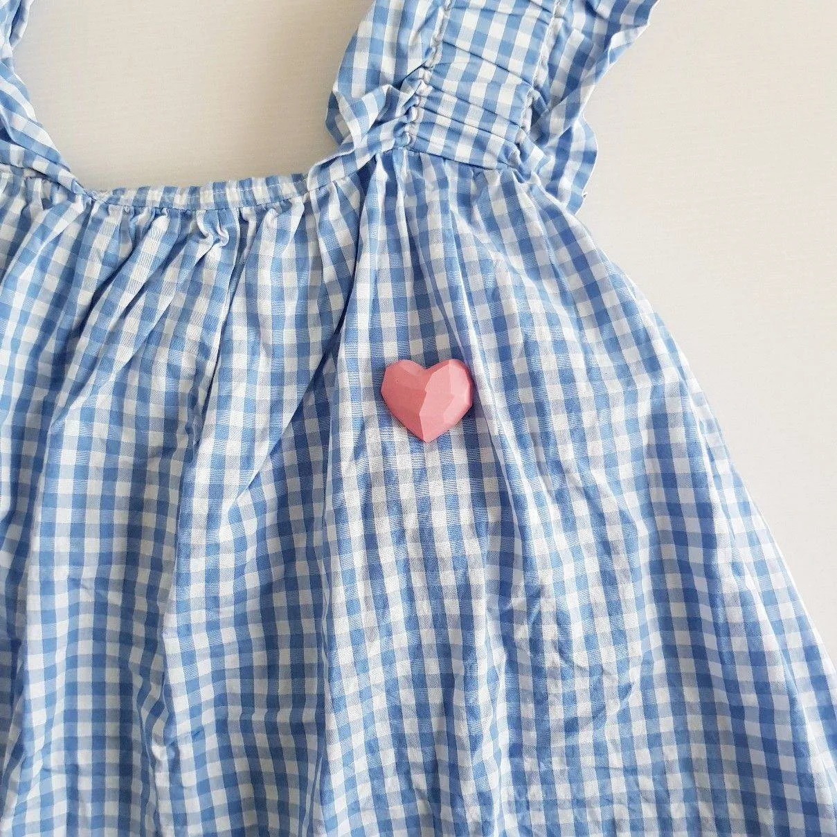 Heart Pink Brooch
