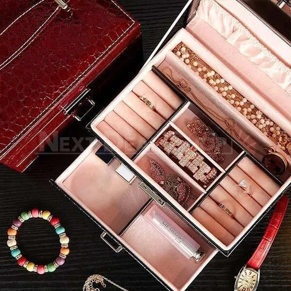 Jewelry Storage Organizer w/ Lock