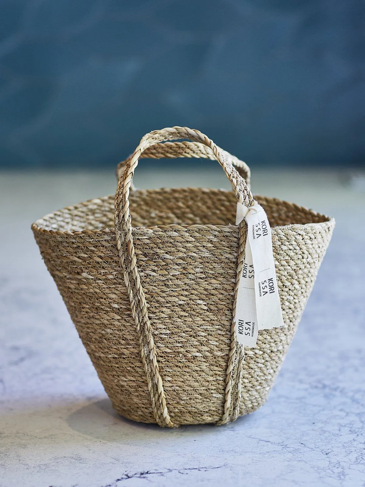 Korissa Savar Handwoven Seagrass Tote Bag