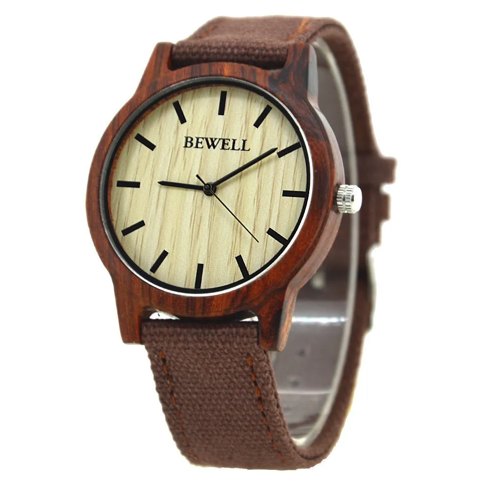 Men's Classic Wooden Watch