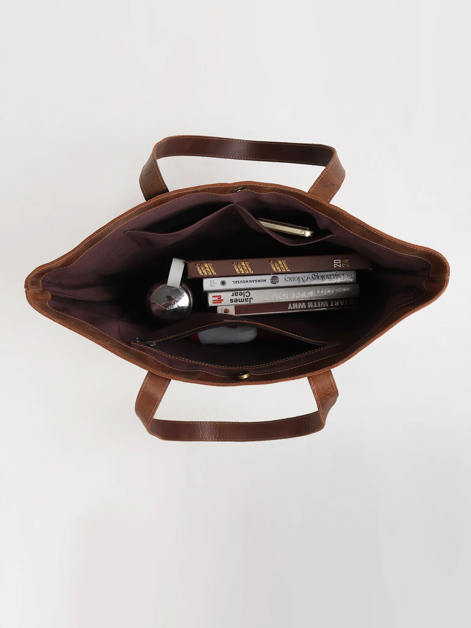 NAHUA - LEATHER AND KILIM BAG