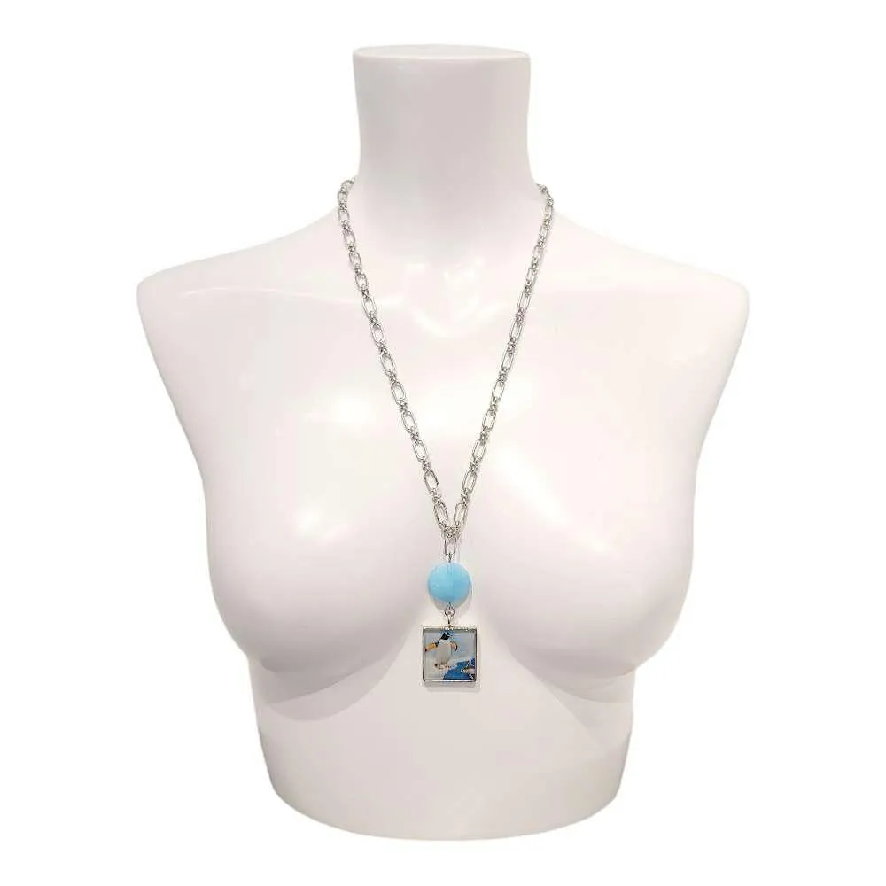 Necklace - Penguin (What are you doing here?) Pendant by XV Studios