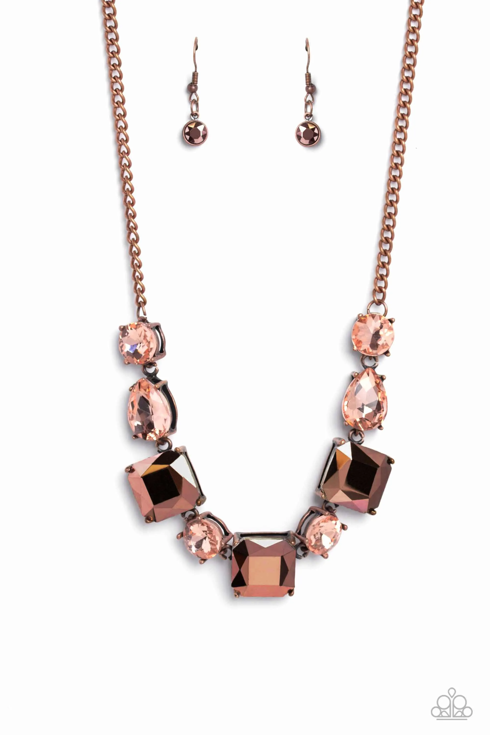 Necklaces Elevated Edge - Copper