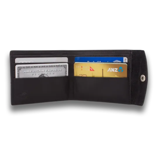 Orchill VAULT MENS LEATHER WALLET BLACK