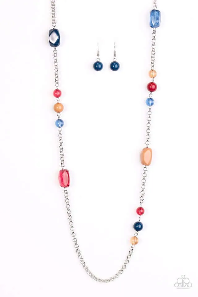 Paparazzi Accessories  - Already Famous #N418 Peg - Multi Necklace