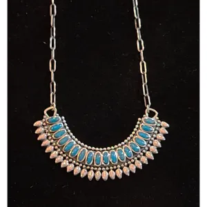 Peyote Bird 18 Stone Necklace