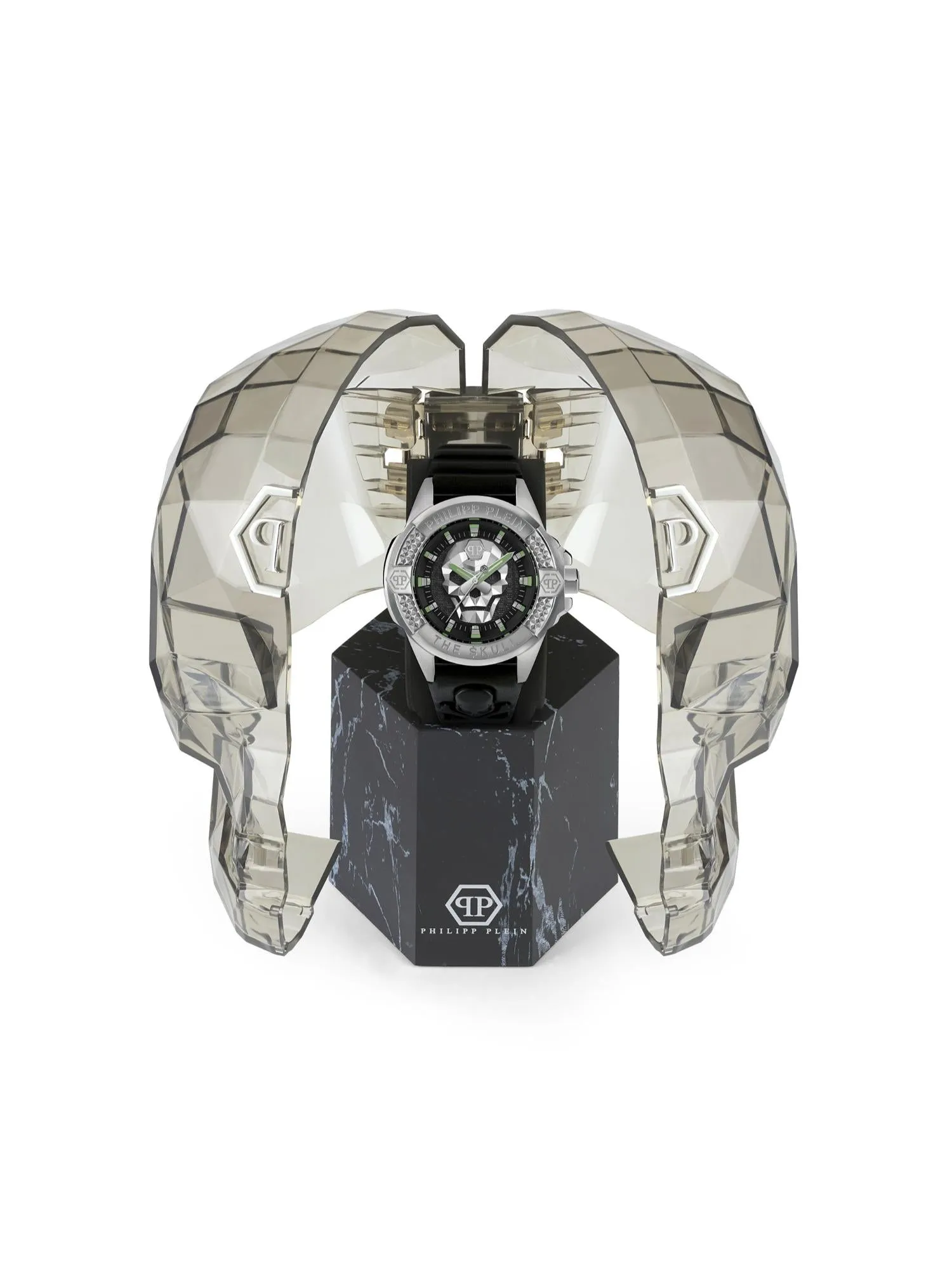 Philipp Plein Men 44 MM Size Black Dial Analog Watch - PWAAA0321