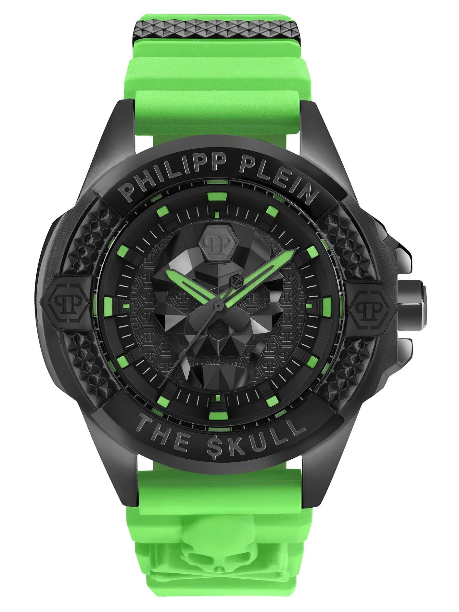 Philipp Plein Men 44 mm Size Black Dial Analog Watch - PWAAA2524