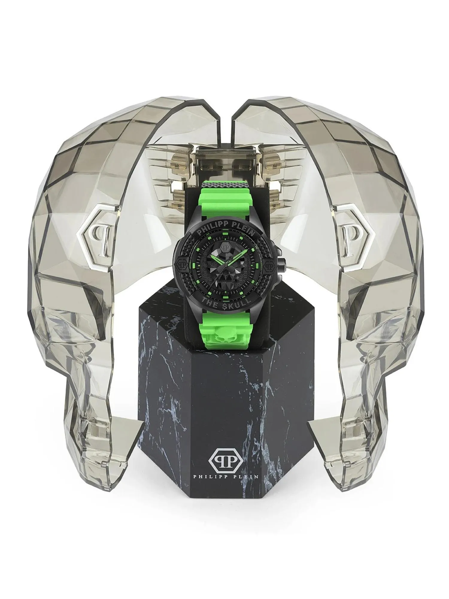 Philipp Plein Men 44 mm Size Black Dial Analog Watch - PWAAA2524
