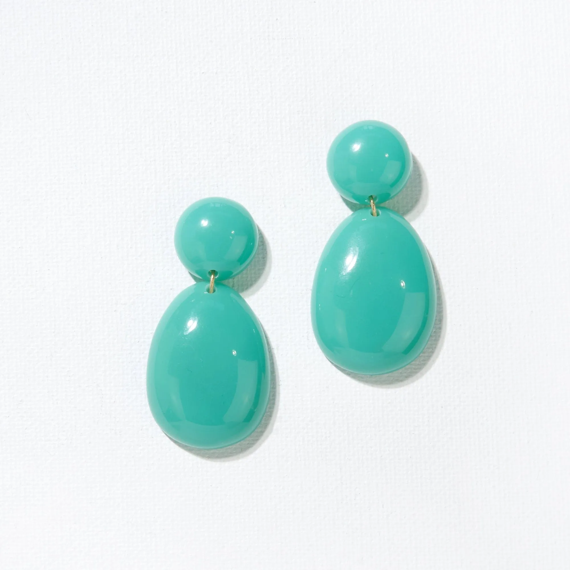 Resin Drop Earrings(2 colors)