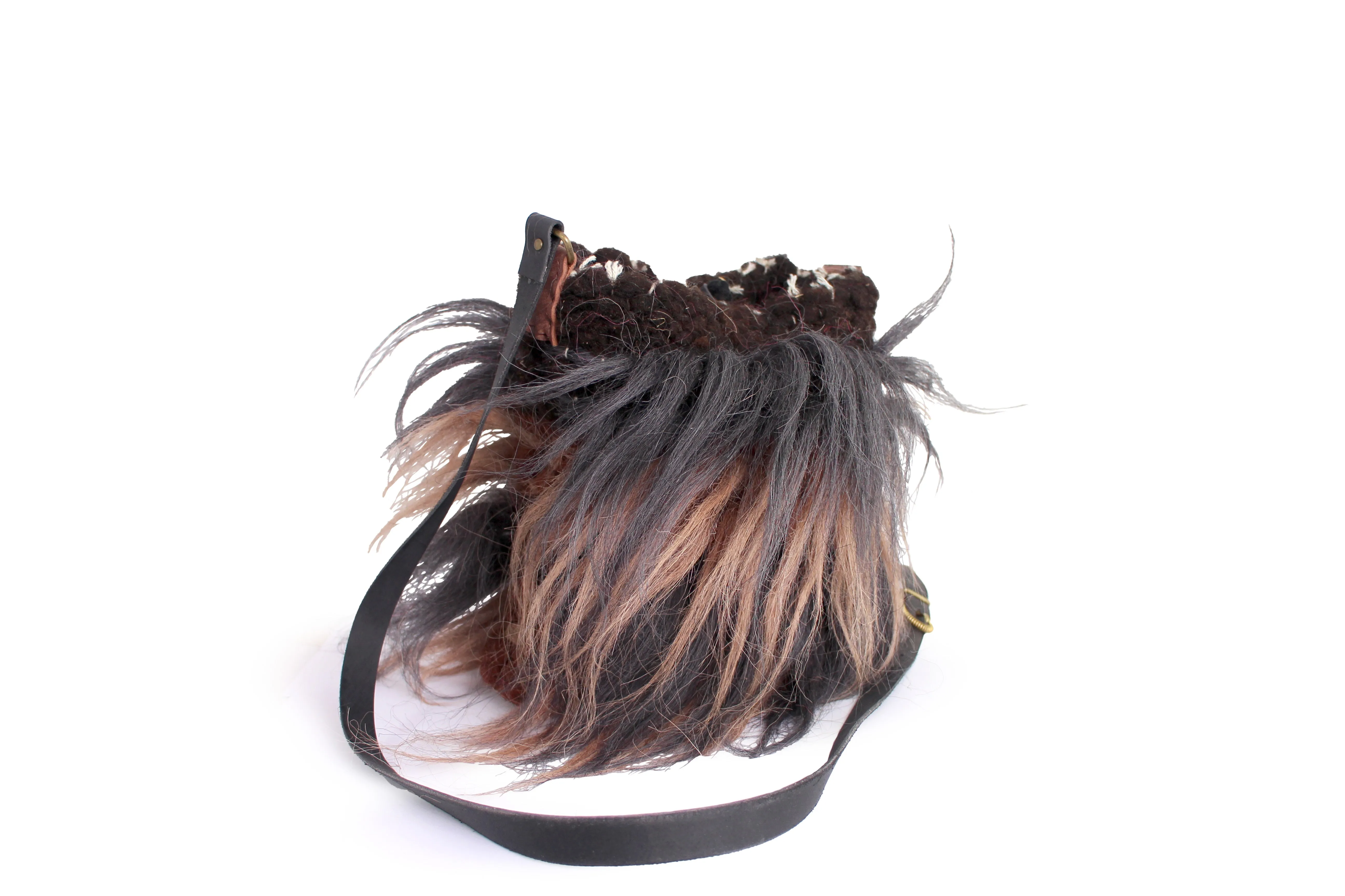 SHAMAN BAG   Black Brown
