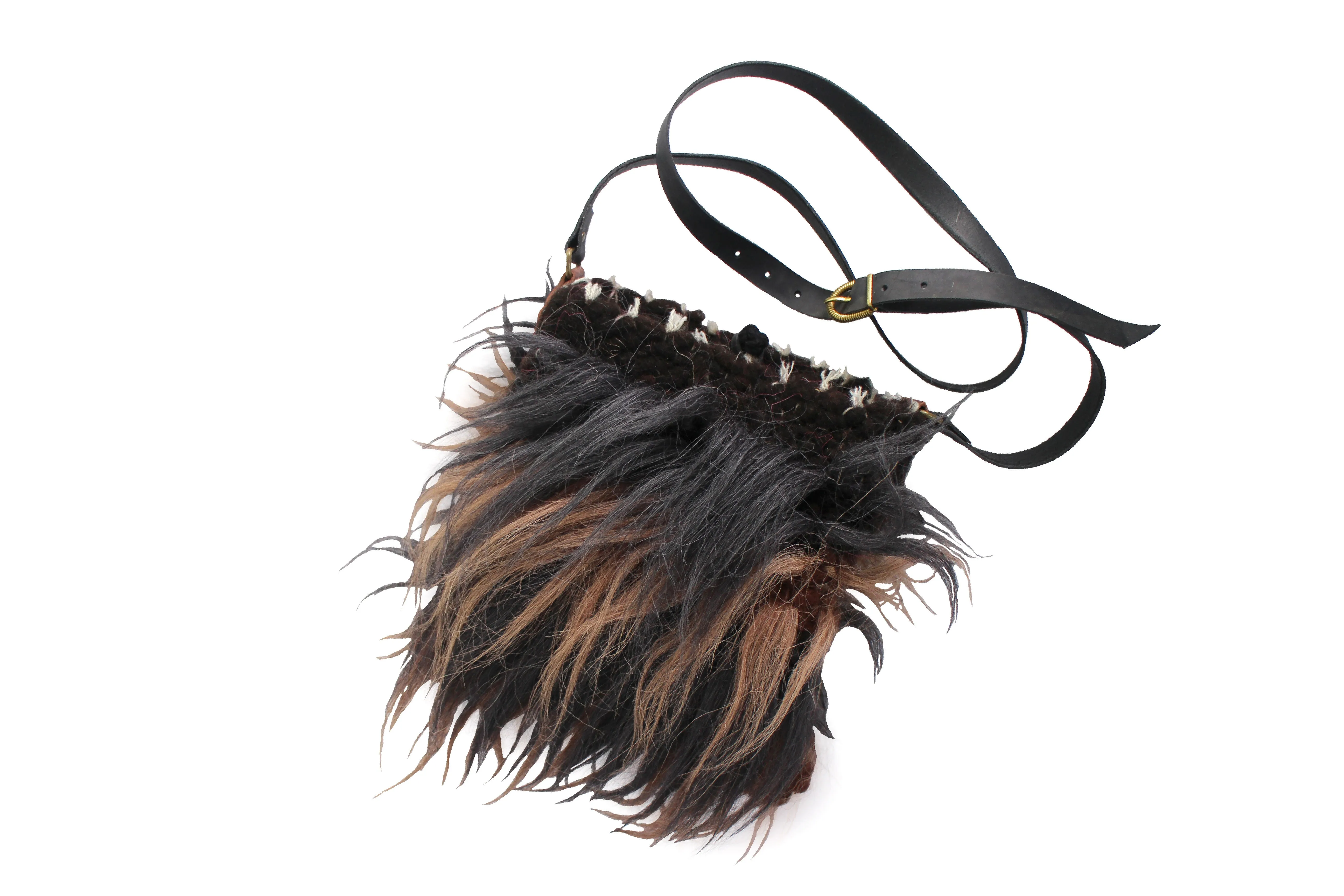 SHAMAN BAG   Black Brown