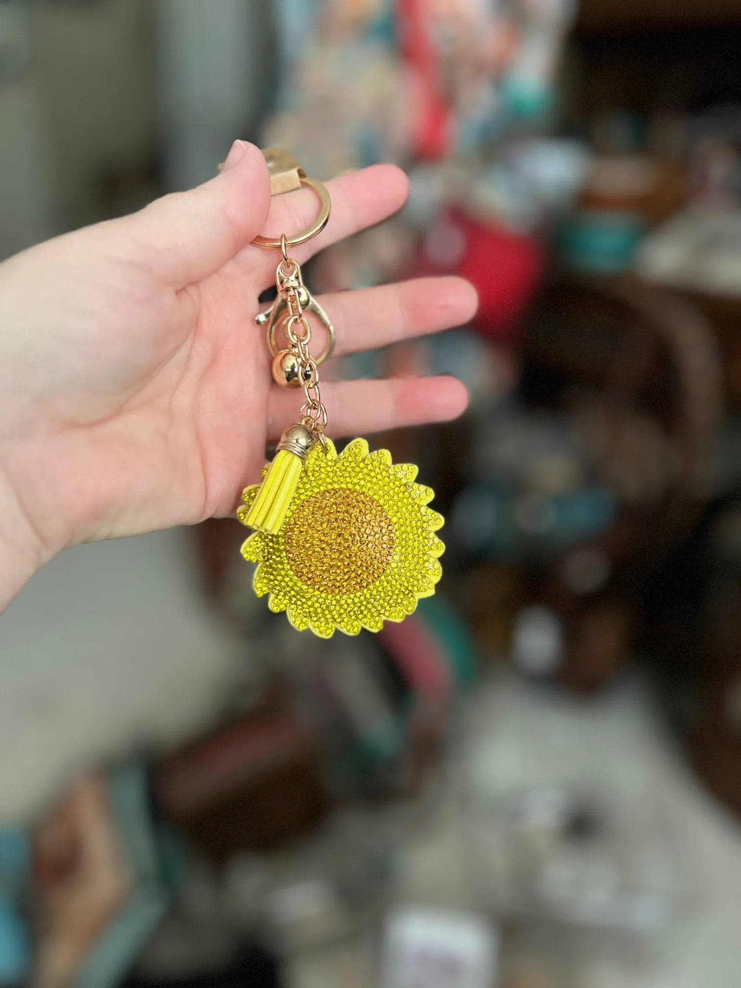 Sparkle Assorted Western Key Chains