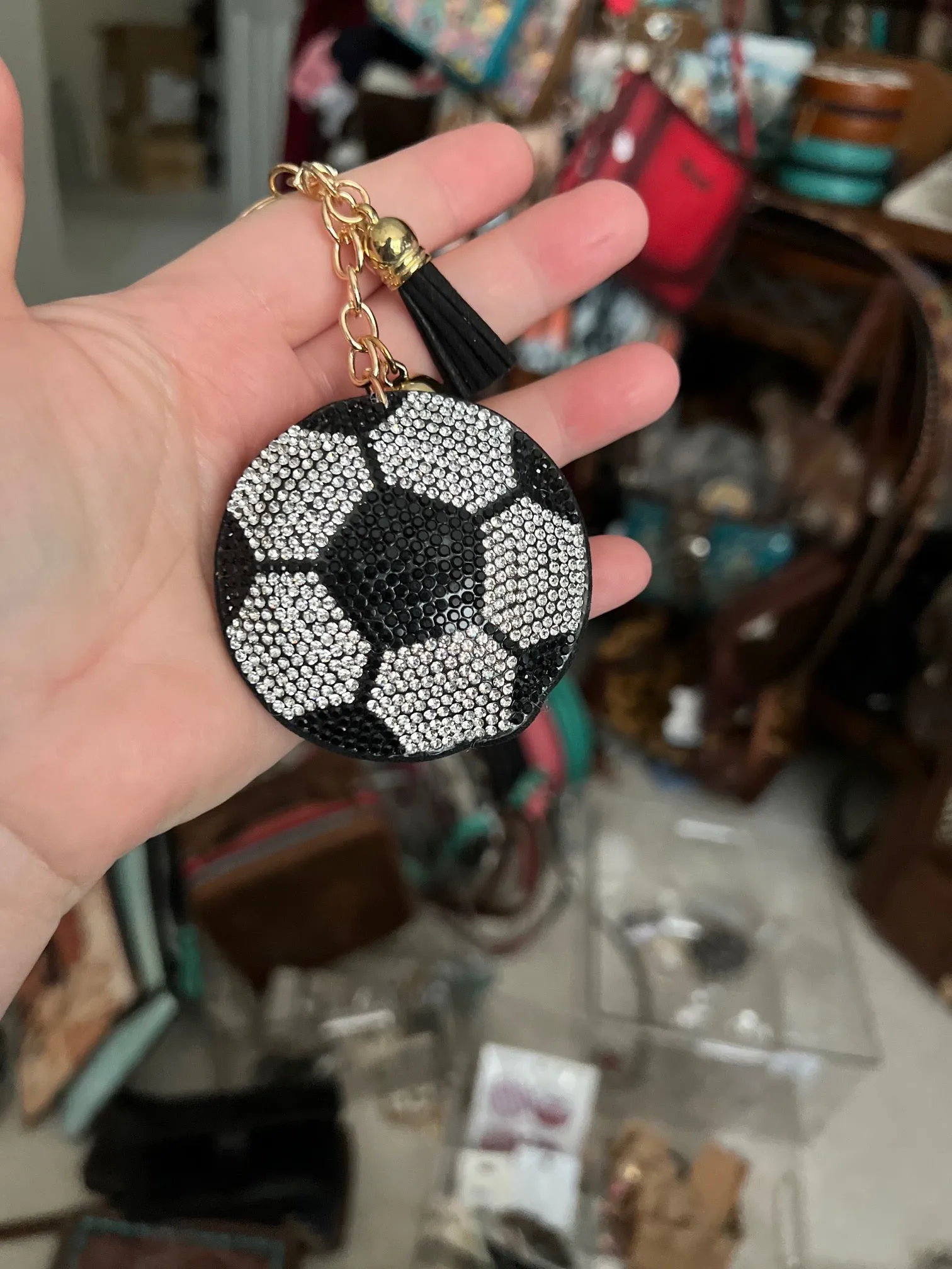 Sparkle Assorted Western Key Chains