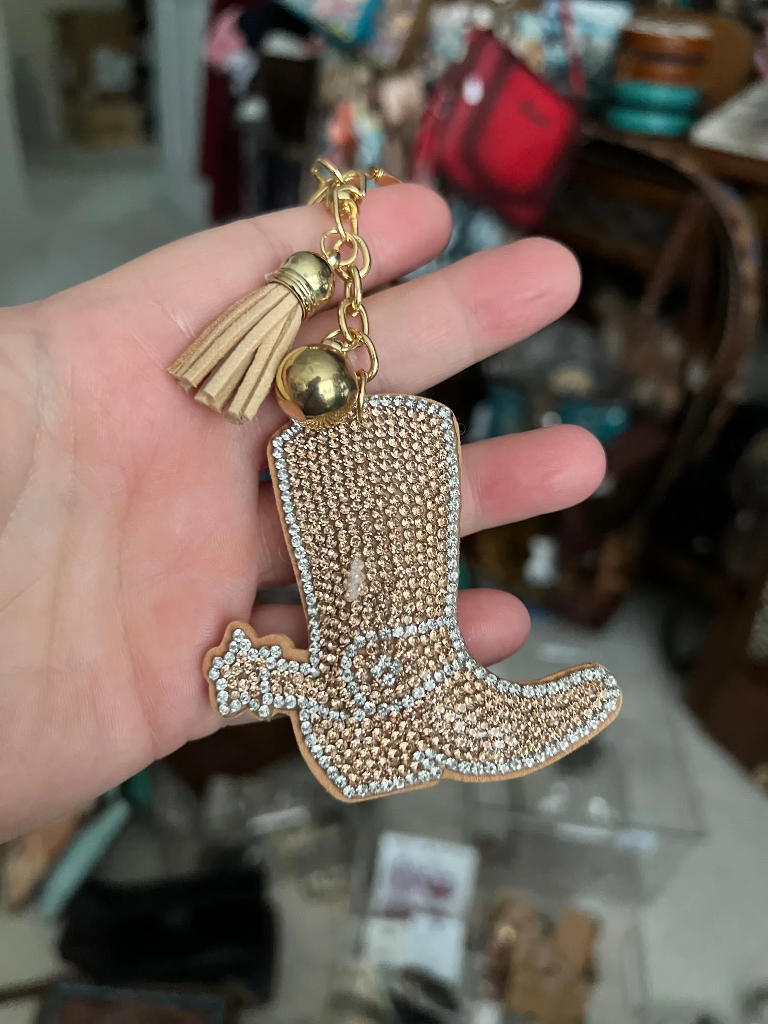 Sparkle Assorted Western Key Chains