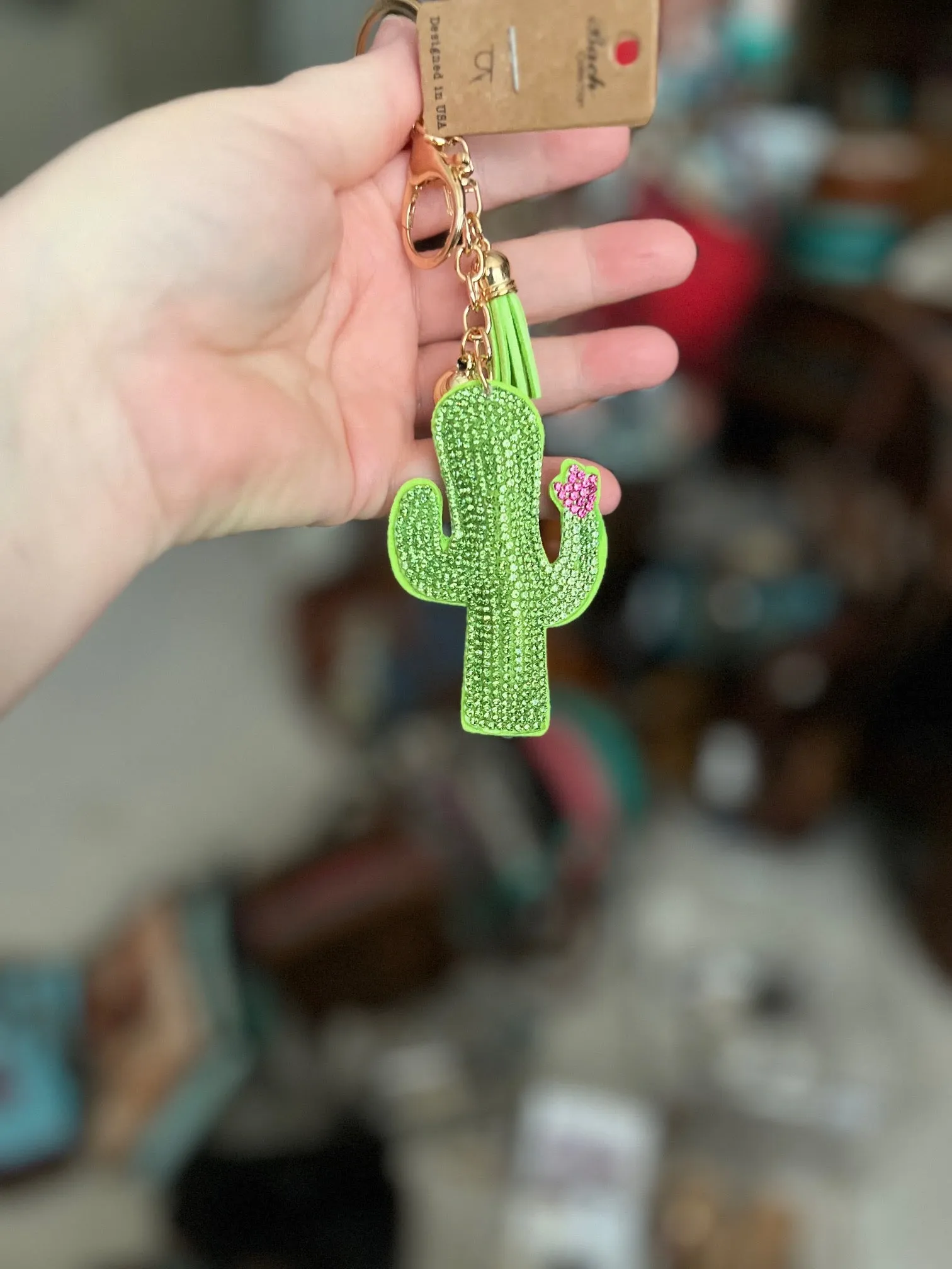 Sparkle Assorted Western Key Chains