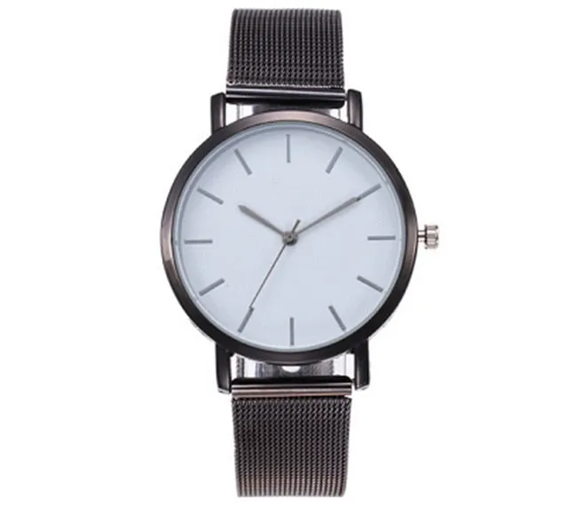 Stainless Steel Quartz Wrist Watch For Women