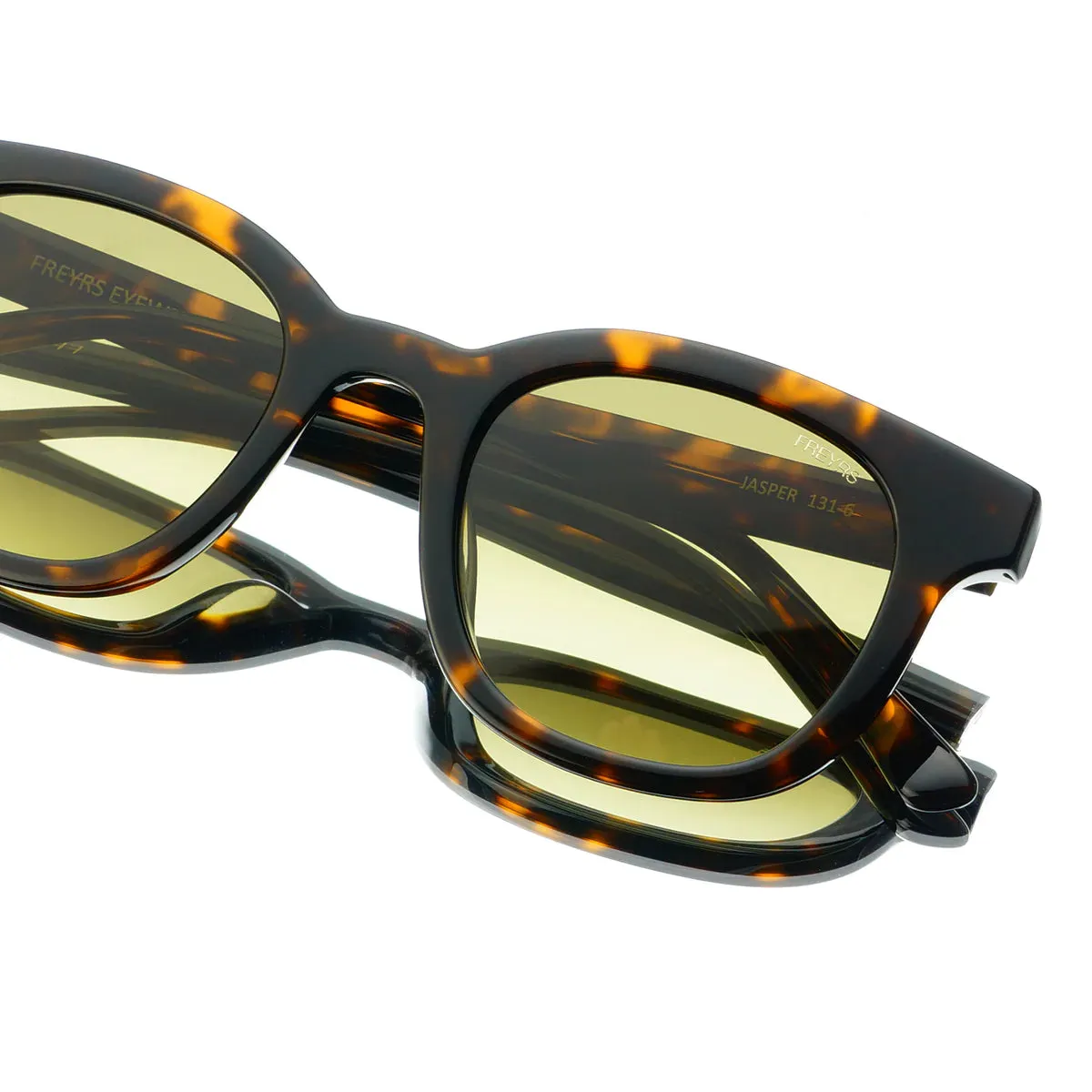 Sunglasses- Jasper Tortoise/Green (131-6)