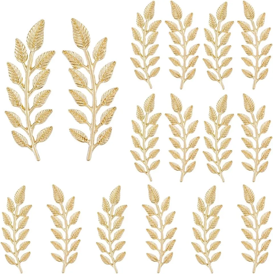 SUPERFINDINGS 8 Pairs Gentlemen Suit Brooches Alloy Brooches Pin Leaf Elegant Pin Suit Clip Collar Pin Corsage Lapel Brooches for Jackets Clothes Bags Scarf Dress