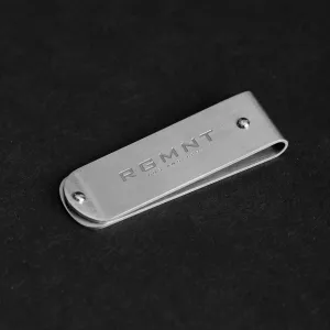 The Signature Money Clip - Matte Silver RG504