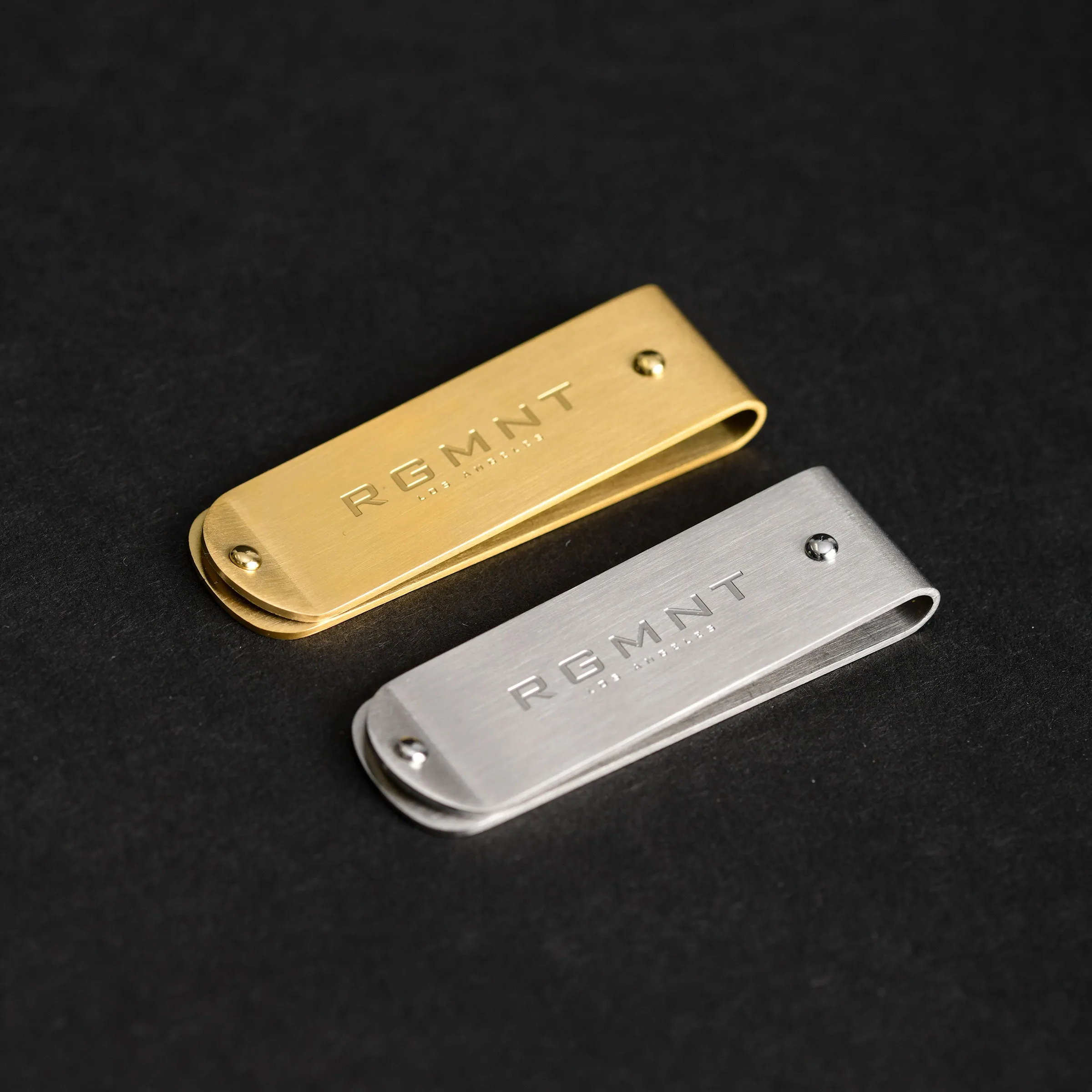 The Signature Money Clip - Matte Silver RG504