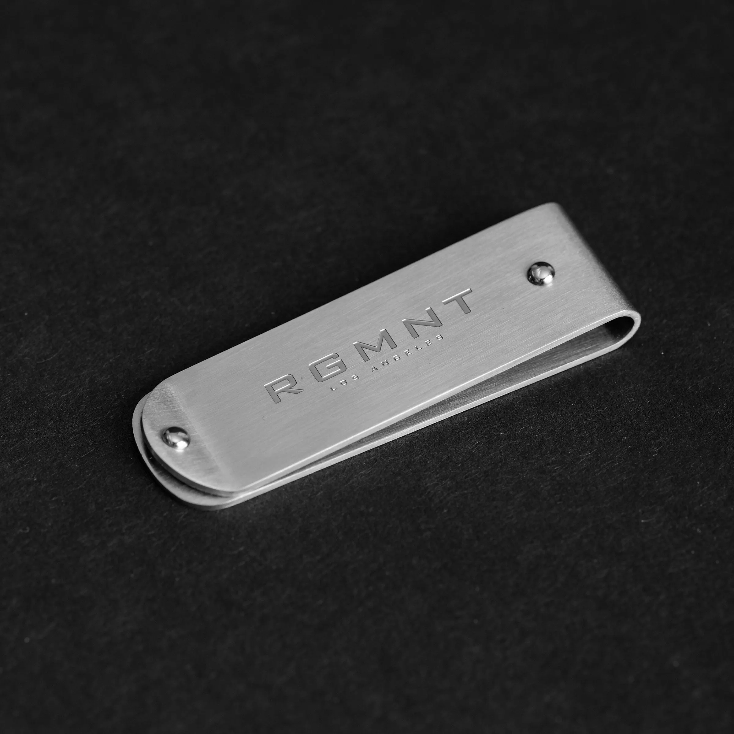 The Signature Money Clip - Matte Silver RG504