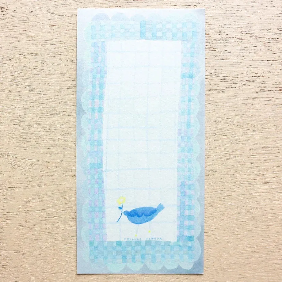 Tori Isogi Ippitsusen Memo Pad // goaisatsumade