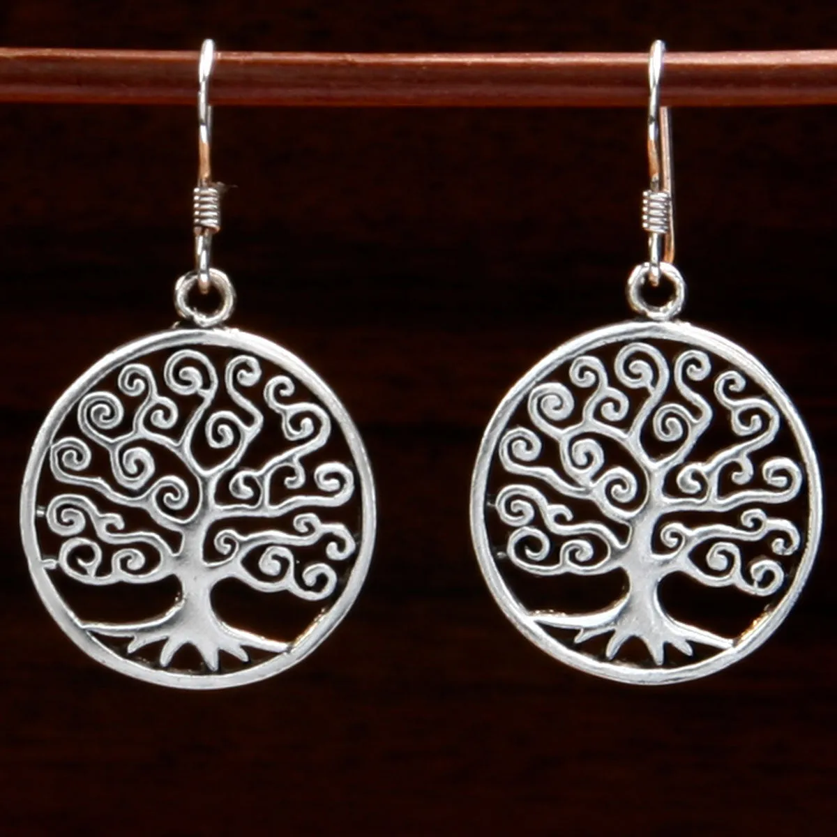 Tree Of Life Swirl Earrings