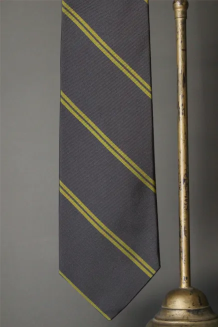 Woven Double Stripe Tie